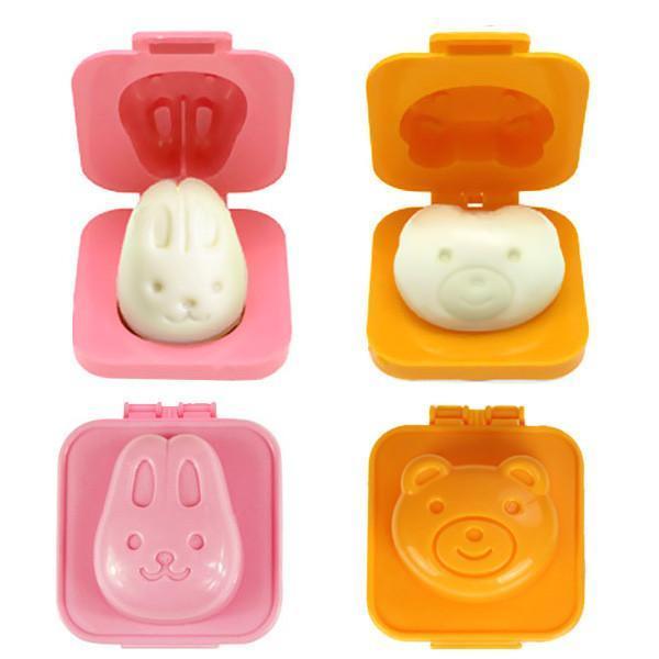 Bunny and Bear Egg Molds
