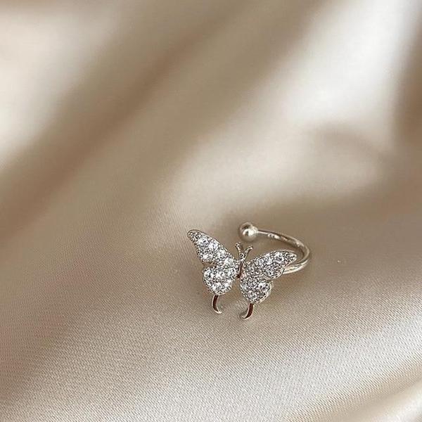 Butterfly Rhinestone Earrings