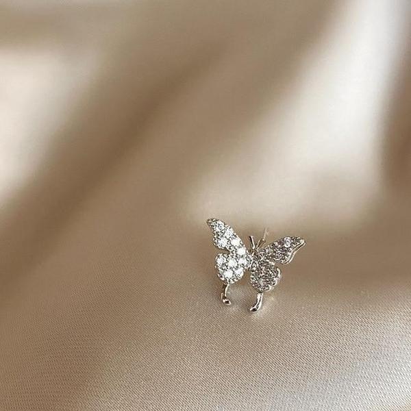 Butterfly Rhinestone Earrings