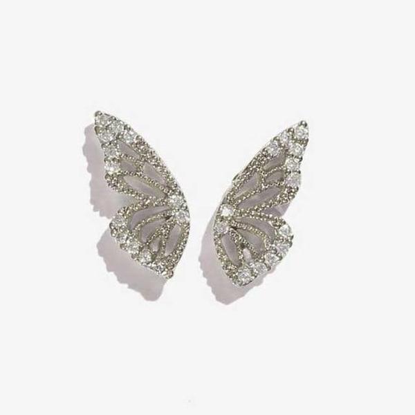 Butterfly Wing Stud Earrings