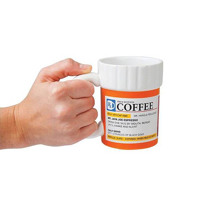 Caffeine Prescription Mug PeekWise