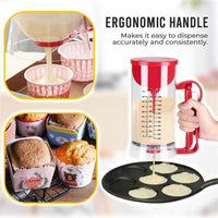 Thumbnail for Cake and Pancake Batter Mixer and Dispenser