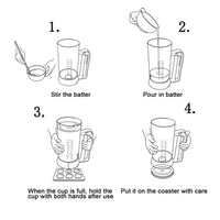 Thumbnail for Cake and Pancake Batter Mixer and Dispenser