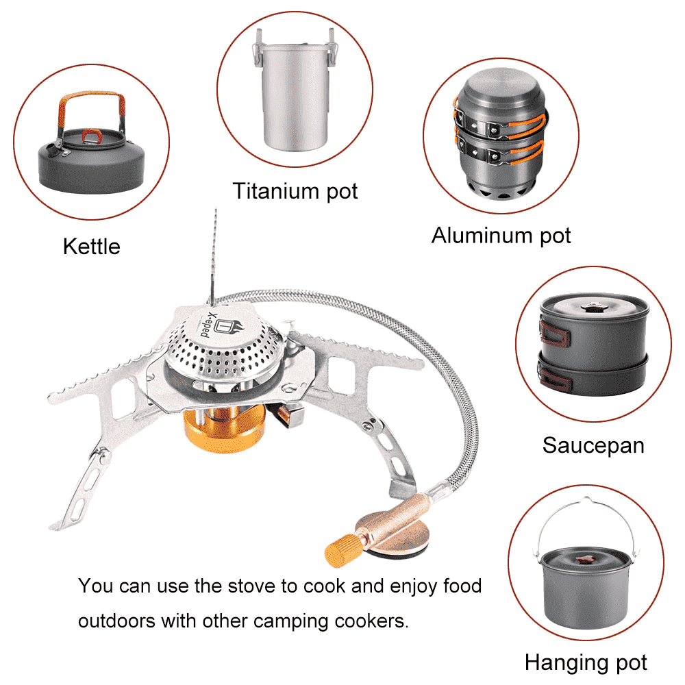 Portable Camping Gas Stove PeekWise