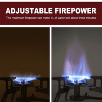 Thumbnail for Portable Camping Gas Stove PeekWise