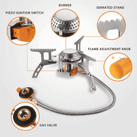 Thumbnail for Portable Camping Gas Stove PeekWise