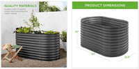 Thumbnail for Raised Oval Garden Bed