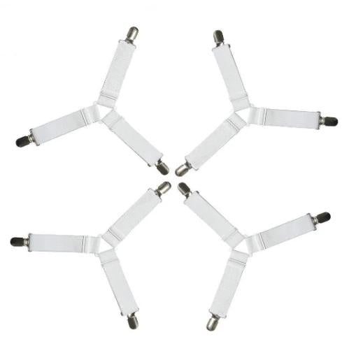 Bedsheet Suspender Straps Set PeekWise