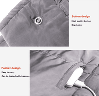 Thumbnail for Adjustable Thermal Vest Blanket PeekWise