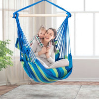 Thumbnail for Outdoor Porch Yard Deluxe Hammock Rope Chair