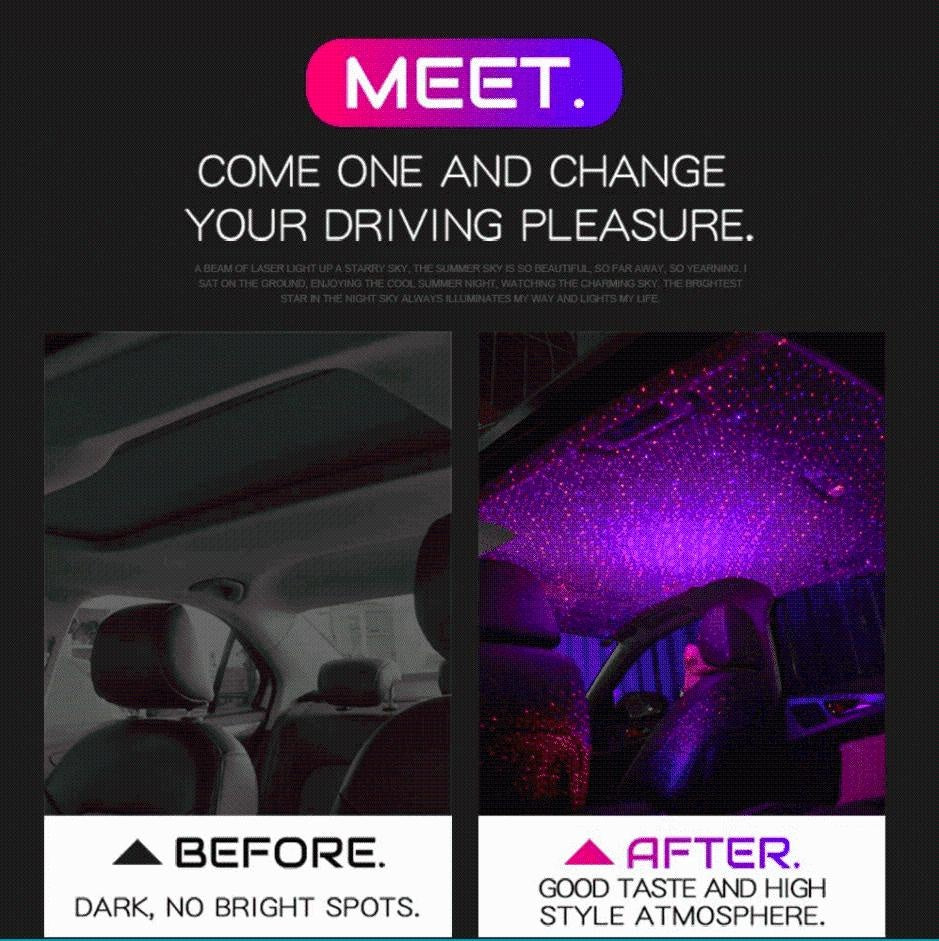 Car Star Light Laser PeekWise