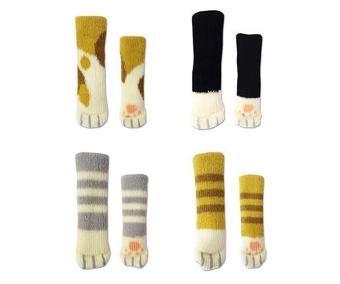 Cartoon Chair Leg Socks - PeekWise