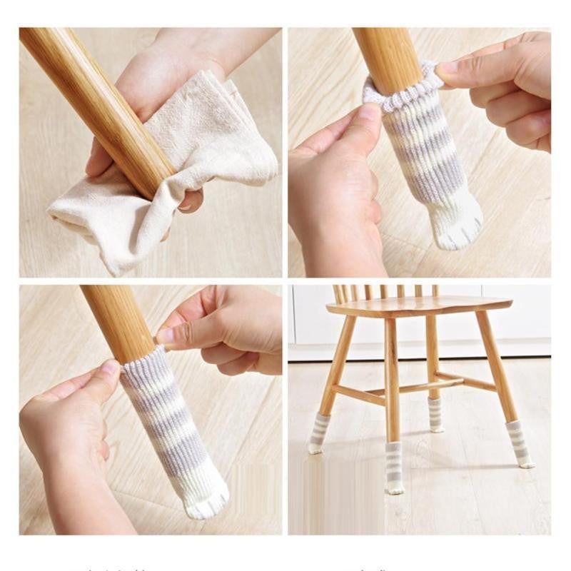 Cartoon Chair Leg Socks - PeekWise