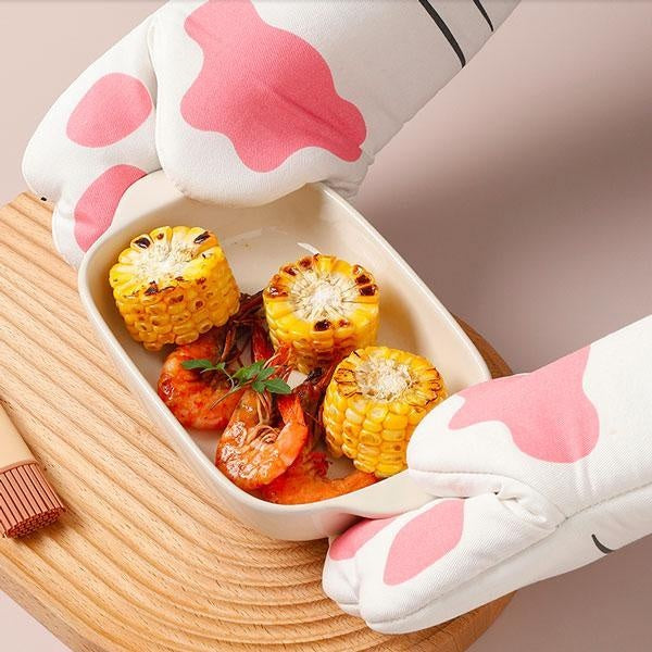 Cat Paws Oven Mitts