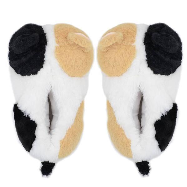 Cat Plush Slippers (Various Designs & Sizes) PeekWise