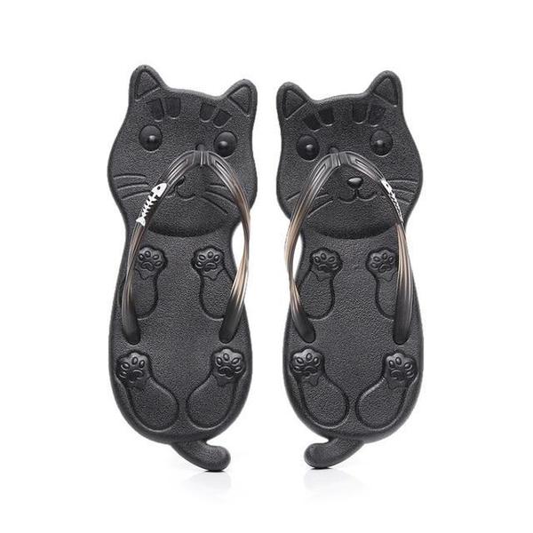 Cat Shaped Flip Flops