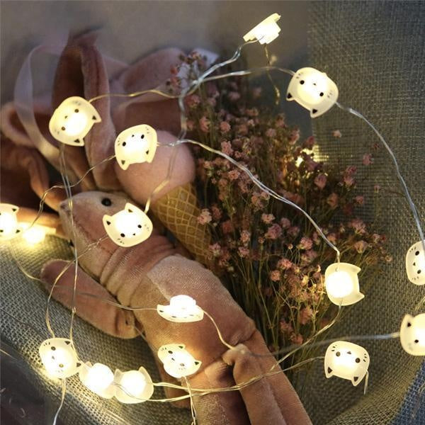 Cat String Lights (Set of 10)