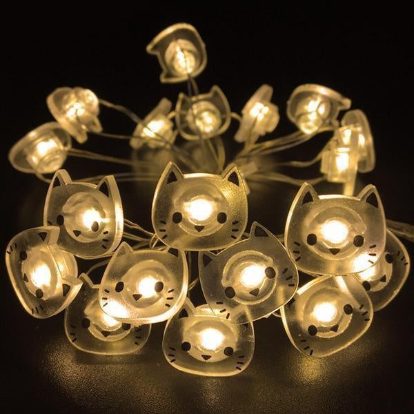 Cat String Lights (Set of 10)