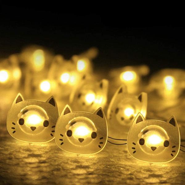 Cat String Lights (Set of 10)