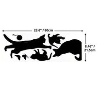 Thumbnail for Cat Wall Decal Stickers Set