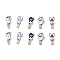 Thumbnail for Cat Wooden Pegs (Set of 10)