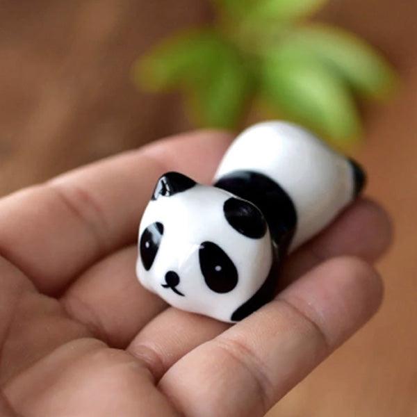 Ceramic Panda Paintbrush Chopsticks Holder