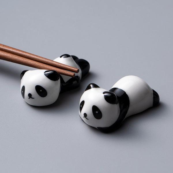 Ceramic Panda Paintbrush Chopsticks Holder