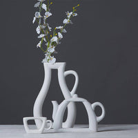 Thumbnail for Tea-Shaped Ceramic Vase PeekWise