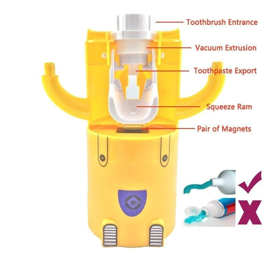 Minion Toothpaste Dispenser - PeekWise