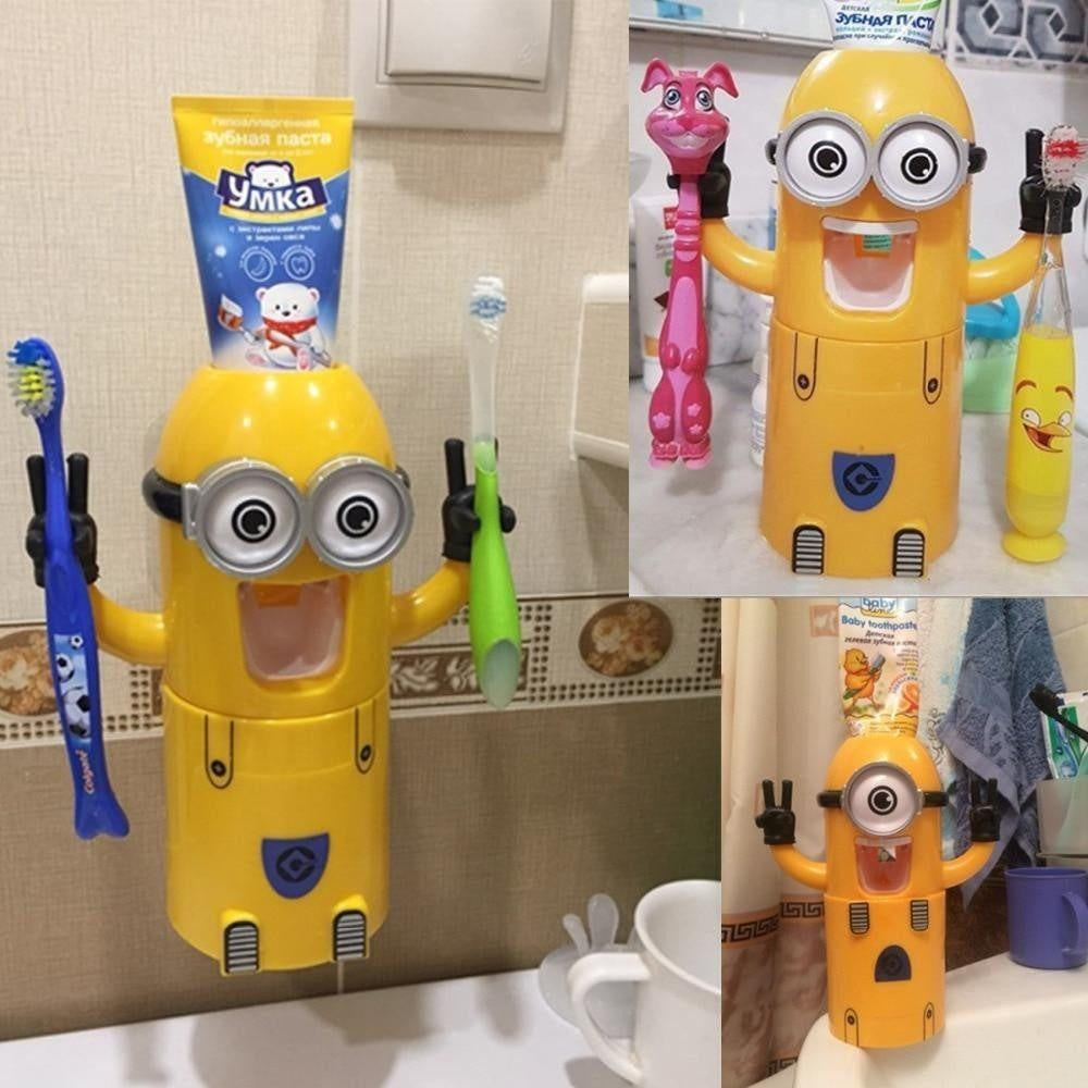 Minion Toothpaste Dispenser - PeekWise