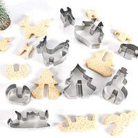 Thumbnail for Christmas 3D Cookie Cutters (Set of 8)