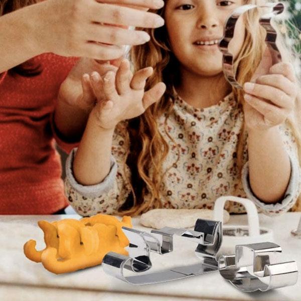 Christmas 3D Cookie Cutters (Set of 8)