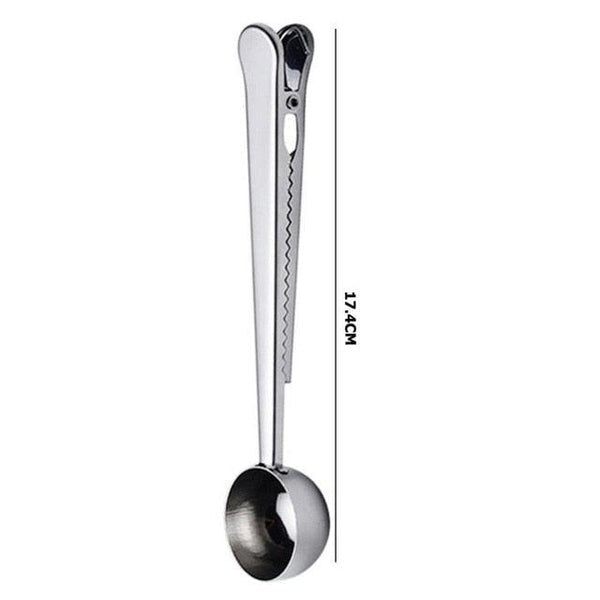 Coffee and Tea Scoop with Bag Clip