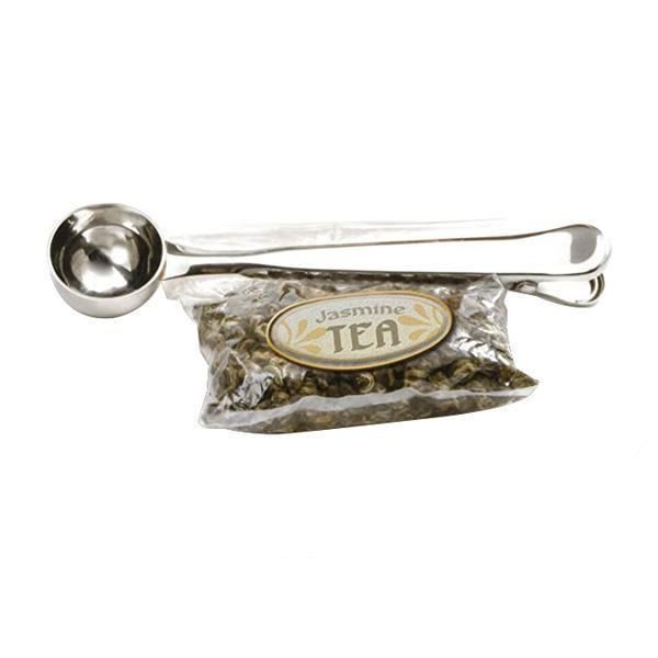 Coffee and Tea Scoop with Bag Clip