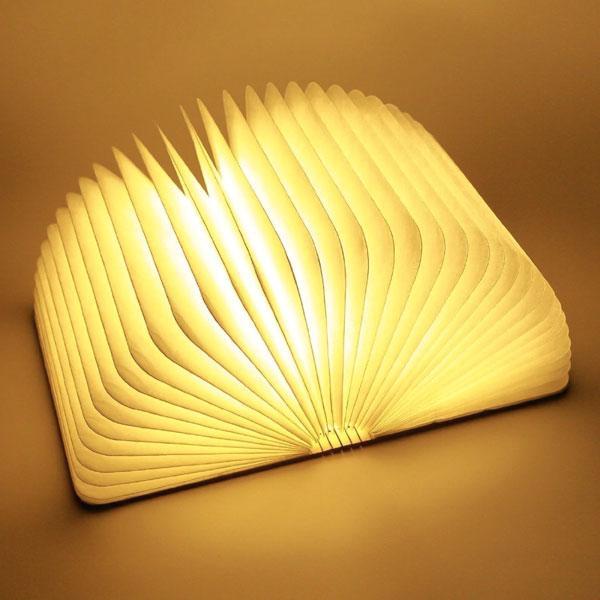 Collapsible LED Book Lamp