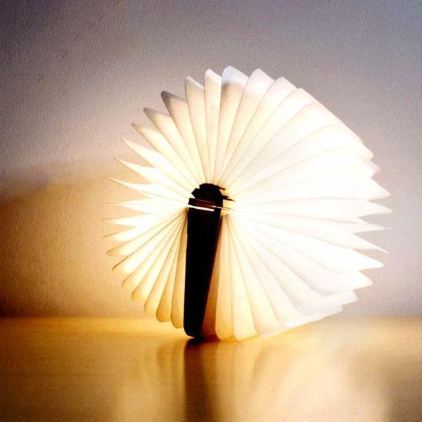 Collapsible LED Book Lamp