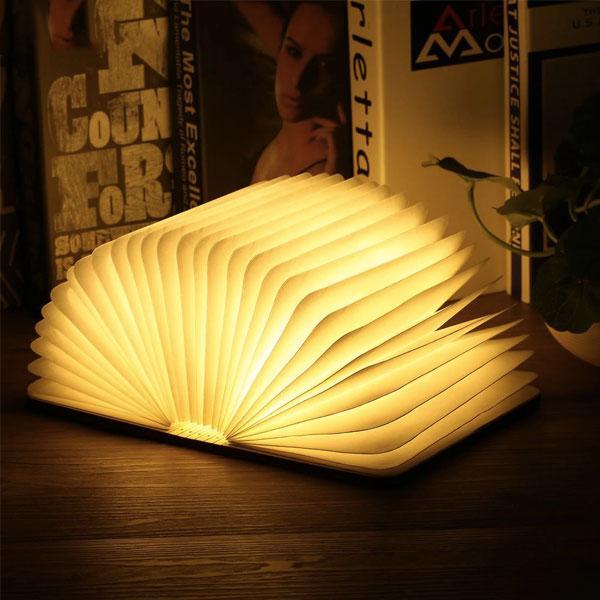 Collapsible LED Book Lamp