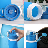 Thumbnail for Premium Collapsible Silicone Water Bottle