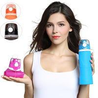 Thumbnail for Premium Collapsible Silicone Water Bottle