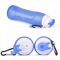 Thumbnail for Collapsible Silicone Sports Water Bottle