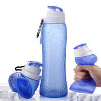 Thumbnail for Collapsible Silicone Sports Water Bottle