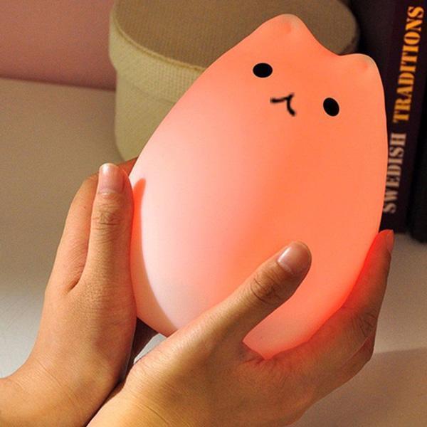 Color Change Cat Night Light