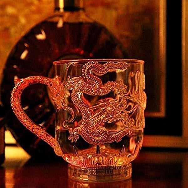 Color Change LED Dragon Mug