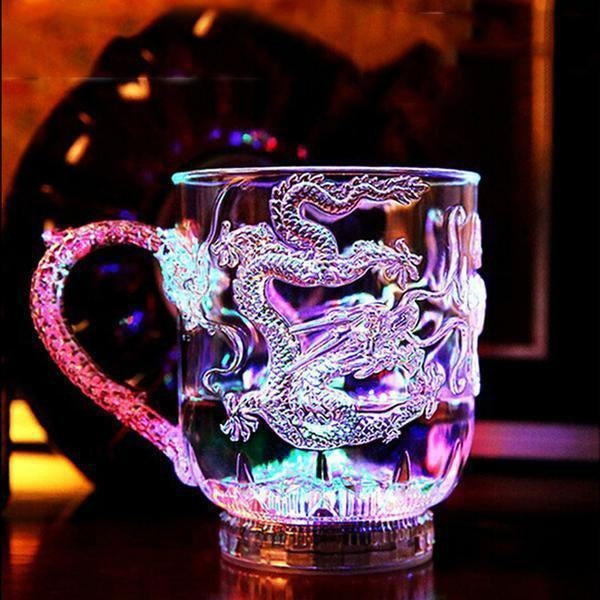 Color Change LED Dragon Mug