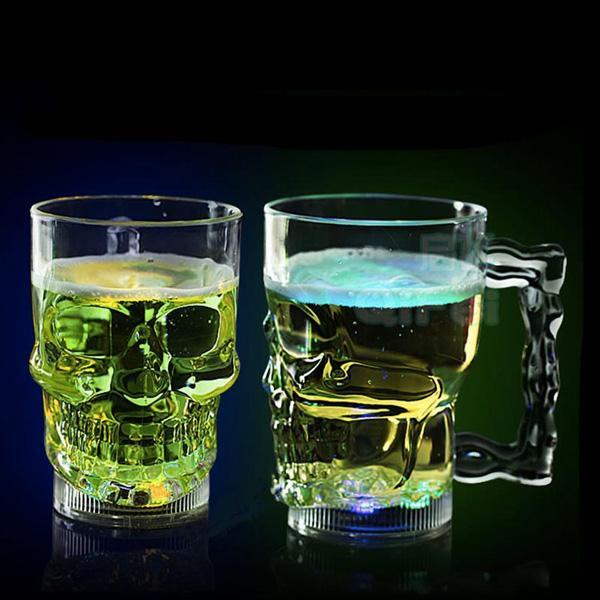 Color Change LED Skull Mug PeekWise