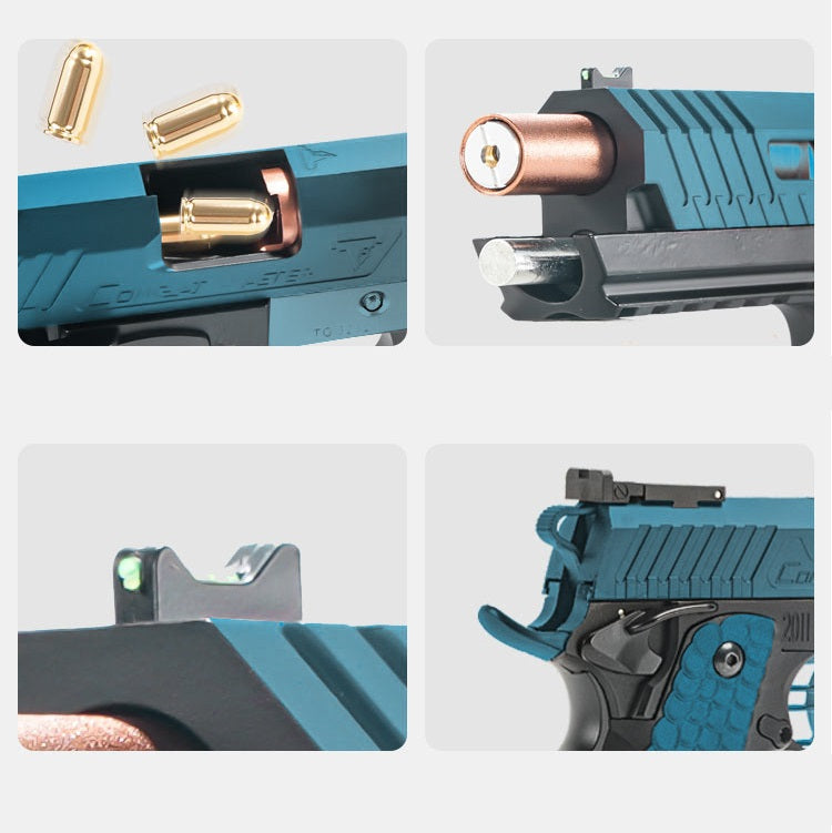 Combat Master 2011 Auto Shell Ejecting Blowback Toy