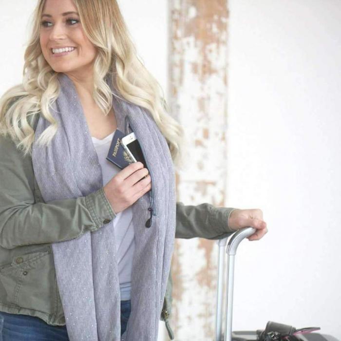 Infinity Pocket Scarf - PeekWise