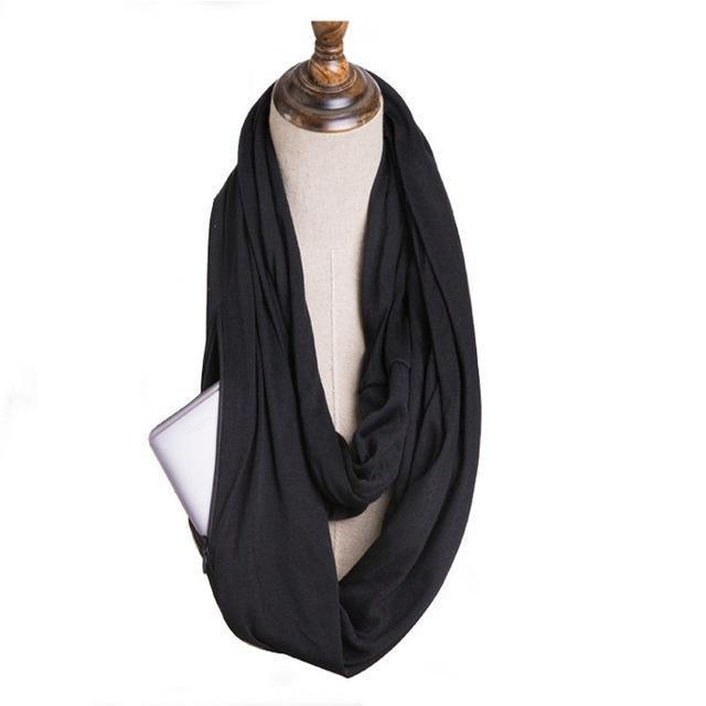 Infinity Pocket Scarf - PeekWise