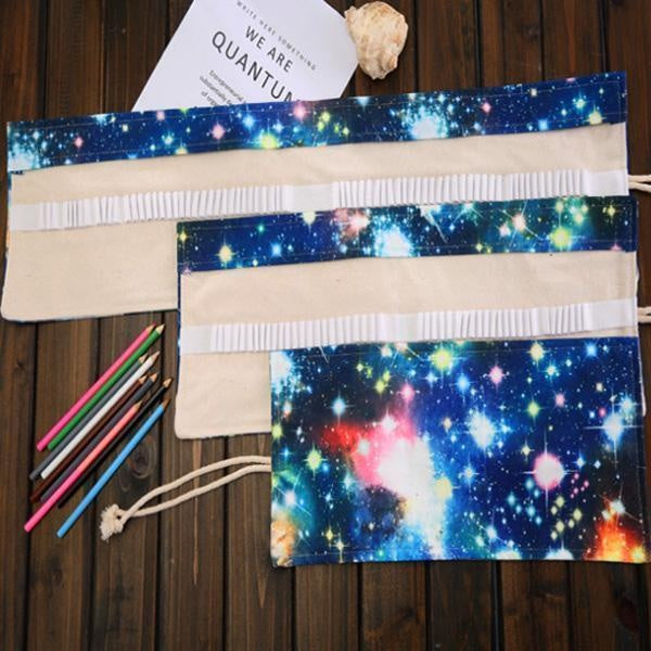 Cosmic Galaxy Roll Up Pencil Case