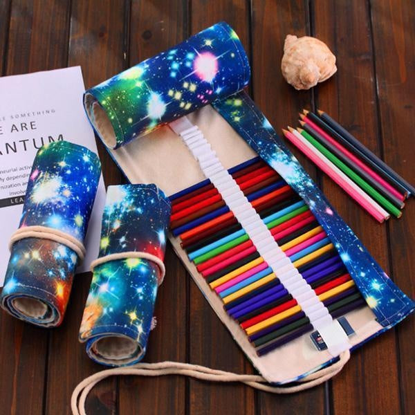 Cosmic Galaxy Roll Up Pencil Case